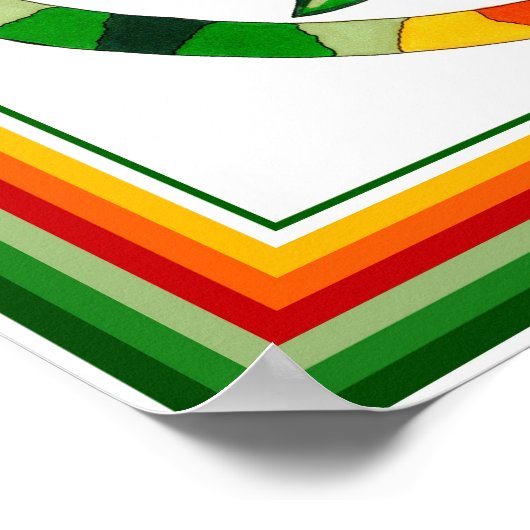 Lily Print Poster (Ecke)