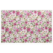 LILY PROLIFERIERUNG Pink Floral Watercolor  Stoff (Yard (91,4 cm))