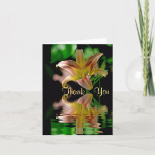 Lily Reflektion Dankeschön Card Dankeskarte