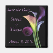 Lily Save the Date Magnet (Vorne)