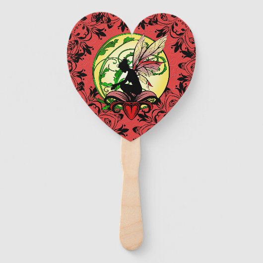 Lily Shadow Fairy Fächer (Vorderseite)
