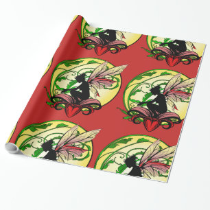 Lily Shadow Fairy Geschenkpapier