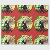 Lily Shadow Fairy Geschenkpapier (Flach)