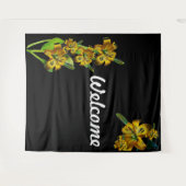 "Lily Tapestry" Wandteppich (Vorderseite (Horizontal))