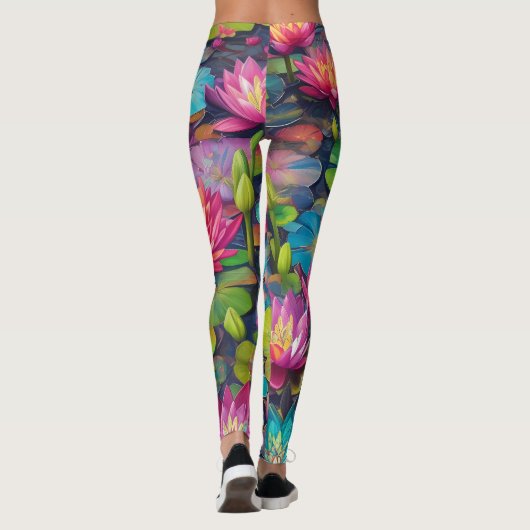 Lily-Teich Leggings (Rückseite)