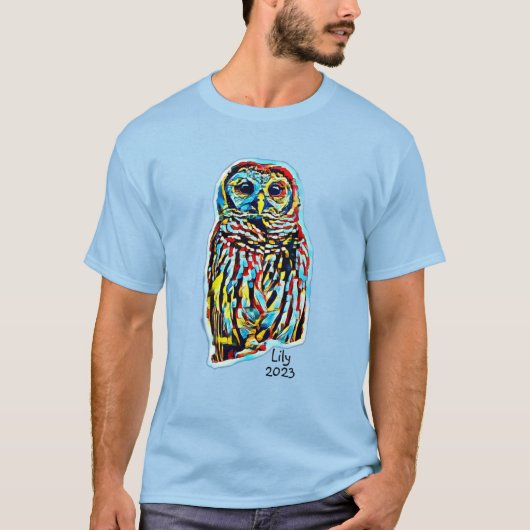Lily the OwlWatch Owl - 23. Juni 2023 (Künstlerisc T-Shirt (Vorderseite)