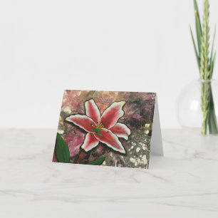 Lily the Pink Lily Karte