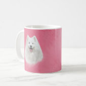 Lily the samoyed kaffeetasse (Vorderseite Links)