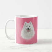 Lily the samoyed kaffeetasse (Links)