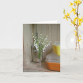 Lily the Valley Note Card Karte (Gelbe Blume)