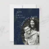 Lily Valley Dunkelblau mit verblasstem Hintergrund (Vorderseite)