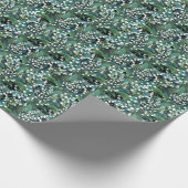 Lily Valley Seamless Muster Hintergrund Geschenkpapier (Ecke)