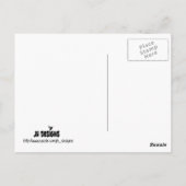 Lily vertikale Postkarte (Rückseite)