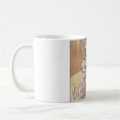 Lily (vier Blume), Alphonse Mucha Kaffeetasse (Links)