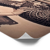 Lily Vintag Movie Star Poster (Ecke)