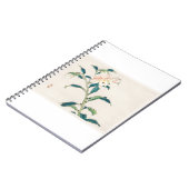 Lily von Kōno Bairei (1844-1895). Notizblock (Linke Seite)