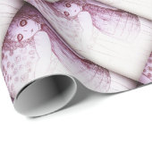 Lily war ein kleines Mädchen Geschenkpapier (Rolleneckpunkt)