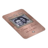 LILY Wedding stationär - Kupfer Magnet (Rechte Seite)