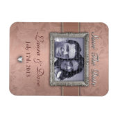 LILY Wedding stationär - Kupfer Magnet (Horizontal)