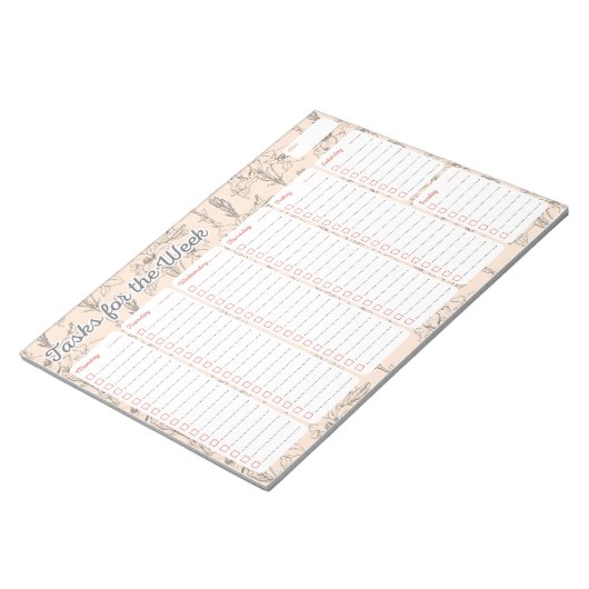 Lily Weekly Planner Notizblock (angewinkelt)