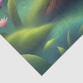 Lilypad Frog Cotagcore Decoupage Seidenpapier (Detail)