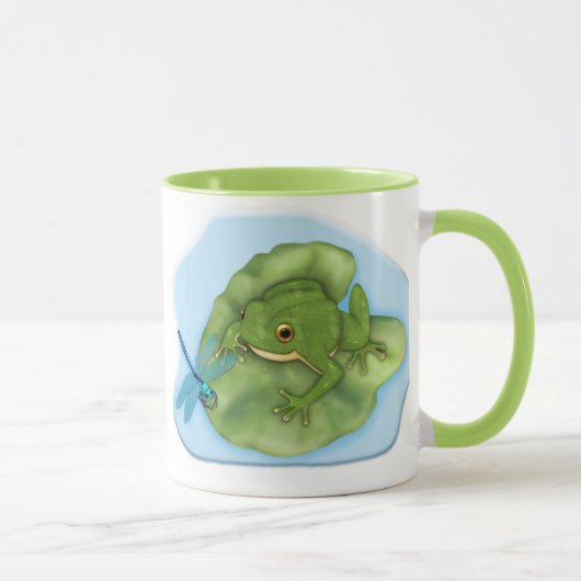 Lilypad Frog Tasse (Rechts)