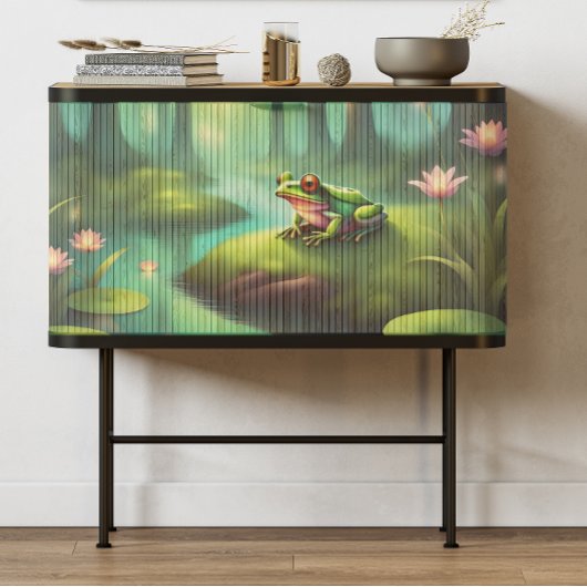 Lilypads Moonlit Fairytale Frosch Decoupage Seidenpapier