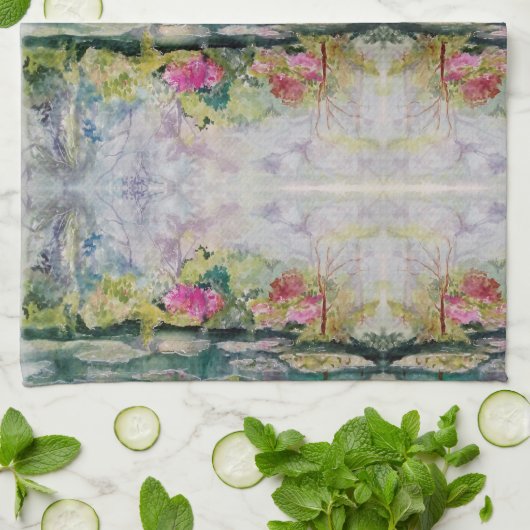 Lilypond Geschirrtuch (Gefaltet)