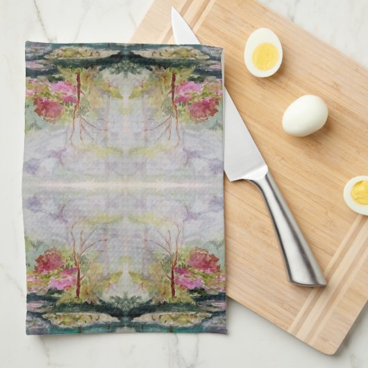 Lilypond Geschirrtuch (Viertel Falte)