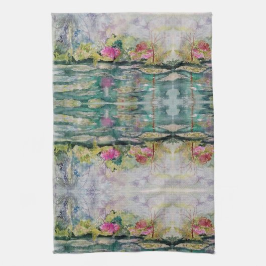 Lilypond Geschirrtuch (Vertikal)