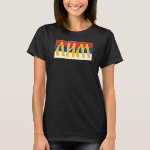 Lim Reka Rijeka Fluss Srpska Zastava Serbische Fla T-Shirt
