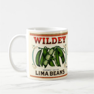 Lima-Bohnen-Tasse Kaffeetasse