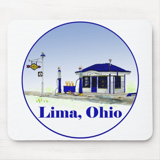 Lima, Ohio Mousepad (Vorne)