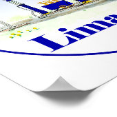 Lima, Ohio Poster (Ecke)