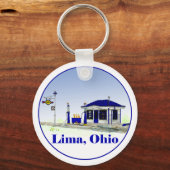Lima, Ohio Schlüsselanhänger (Vorderseite)