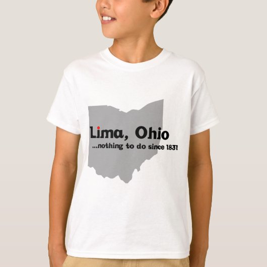 Lima, Ohio T-Shirt (Vorderseite)