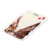 Lima Peru Architecture Travel Magnet (Linke Seite)