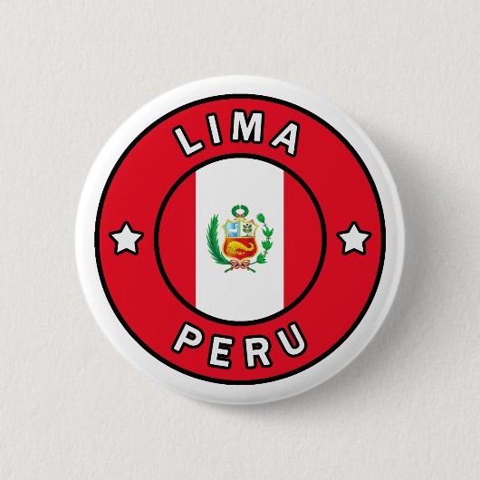 Lima Peru Button (Vorderseite)