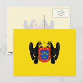 Lima, Peru-Flagge Postkarte (Vorne/Hinten)