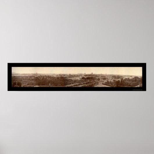 Lima Peru Foto 1875 Poster (Vorne)