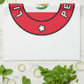 Lima Peru Geschirrtuch (Gefaltet)