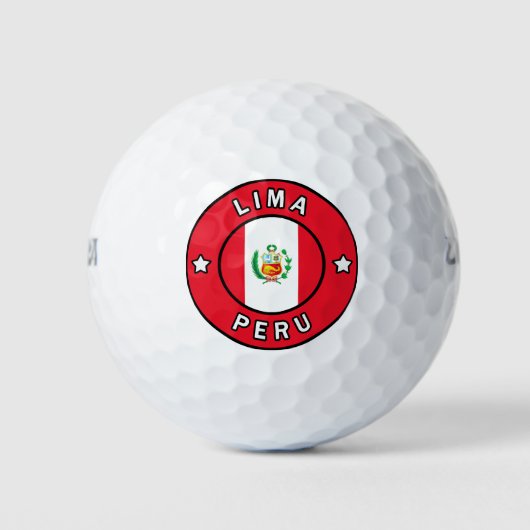 Lima Peru Golfball (Vorderseite)