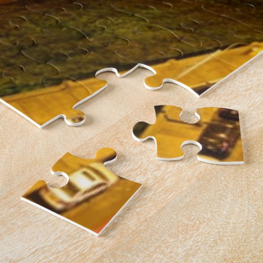 Lima Peru Hauptstadt Pazifikküste Stadt Nacht Puzzle (Seite)