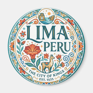 Lima Peru Magnet