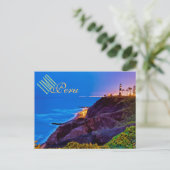 Lima, Peru, Miraflores District, S.A. Postkarte (Stehend Vorderseite)