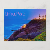 Lima, Peru, Miraflores District, S.A. Postkarte (Vorderseite)