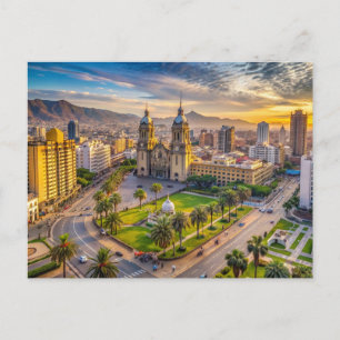 Lima, Peru Postkarte