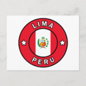 Lima Peru Postkarte (Vorderseite)