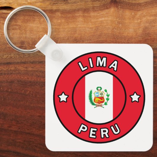 Lima Peru Schlüsselanhänger (Vorderseite)