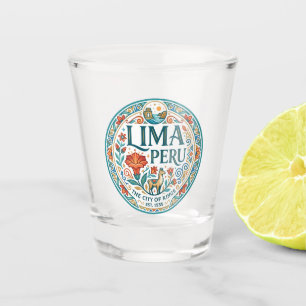 Lima Peru Schnapsglas